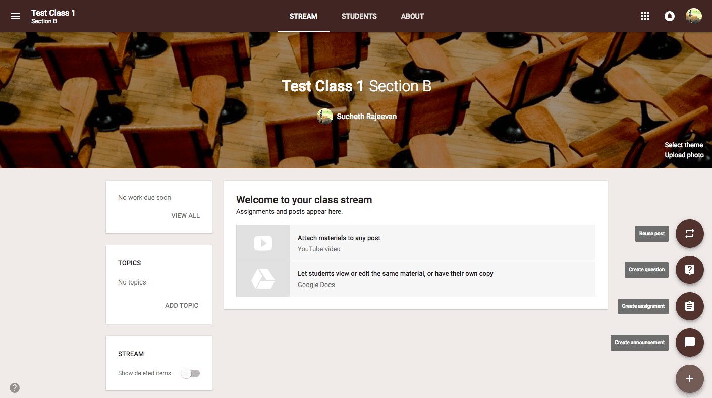 Google Classroom Assignment