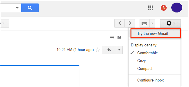 try new gmail 2018