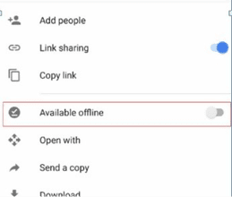 access g suite offline from home