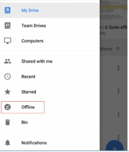 g suite offline access