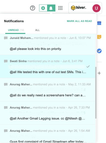 Gmail Delegation Blog Hiver Notifications