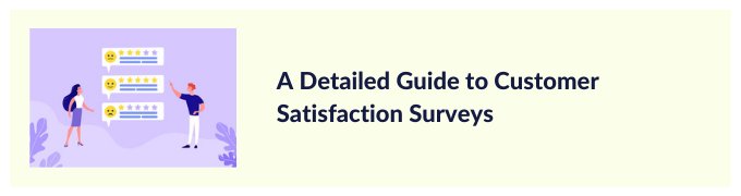 Customer Satisfaction Survey CTA