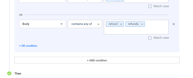 Setting up a rule-based automation in Hiver