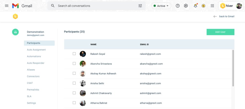 Final step - choosing between the type of customer service automation in Hiver