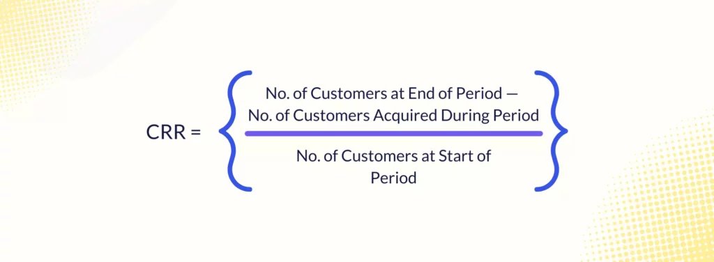 Customer retention formula