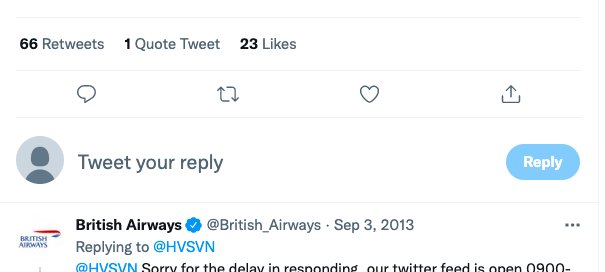British Airways angry customer Twitter thread