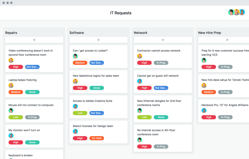 asana project management tool