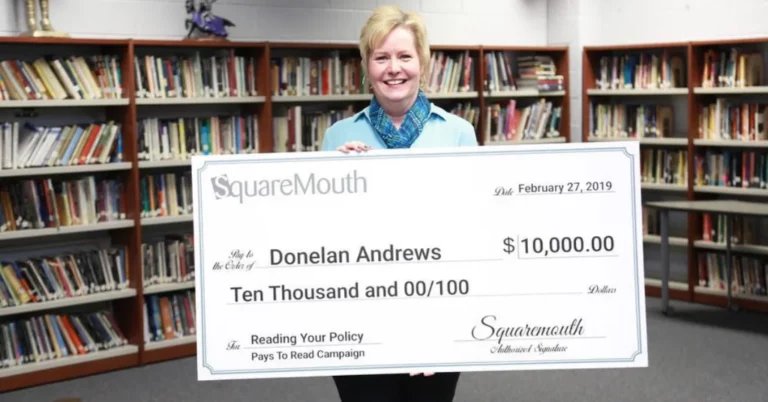 An insurance company named Squaremouth decided they wanted their readers to read their insurance policy. So they hid a $10,000 gift inside the policy booklet.