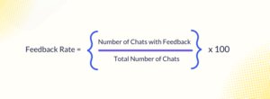 Calculation of feedback rate