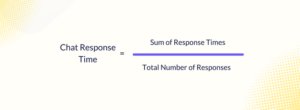 How to measure chat response time