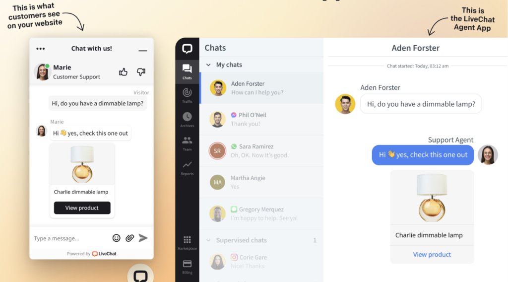 LiveChat UI

