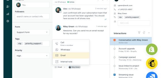 Zendesk UI