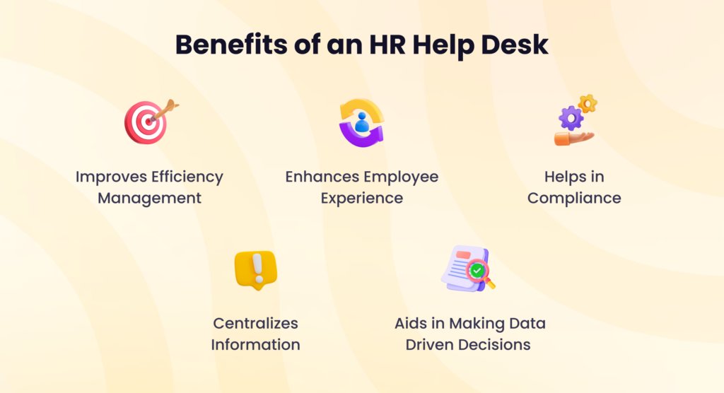5 benefits of an HR help desk
