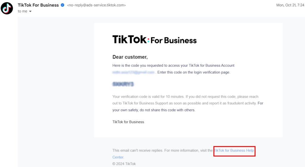 tik tok for business