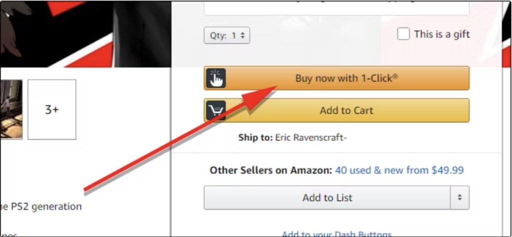 Amazon’s one-click ordering facility