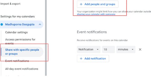 adding accounts to merge calendars