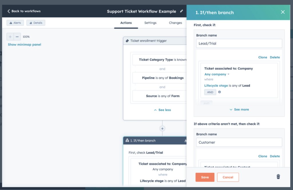 Hubspot Service Hub Automation