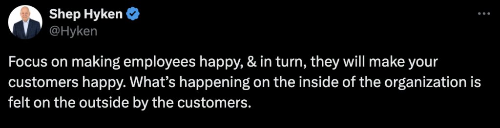 Empower your employees to built a customer-oriented company