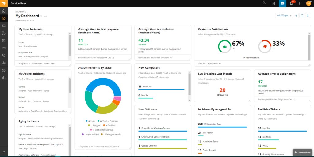 SolarWinds Web Help Desk 