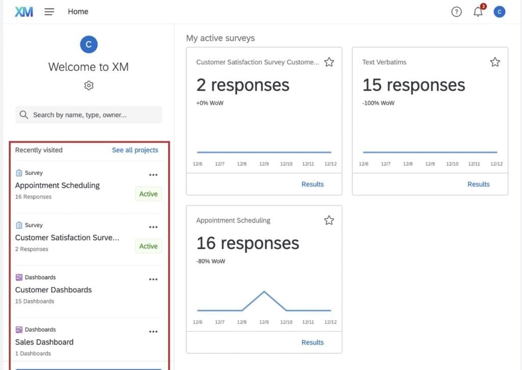 Qualtrics' experience management tool