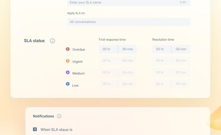 Create SLAs for every customer query