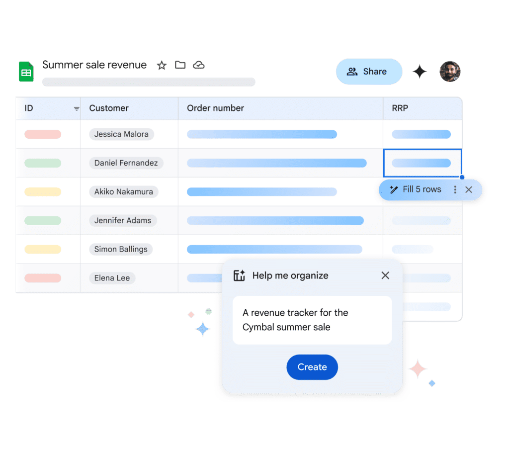 Accessing Google Sheets Templates