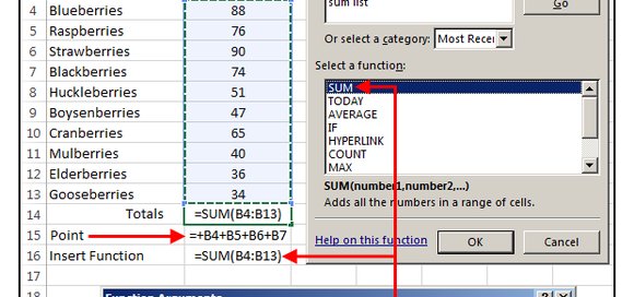 Basic Functions excel