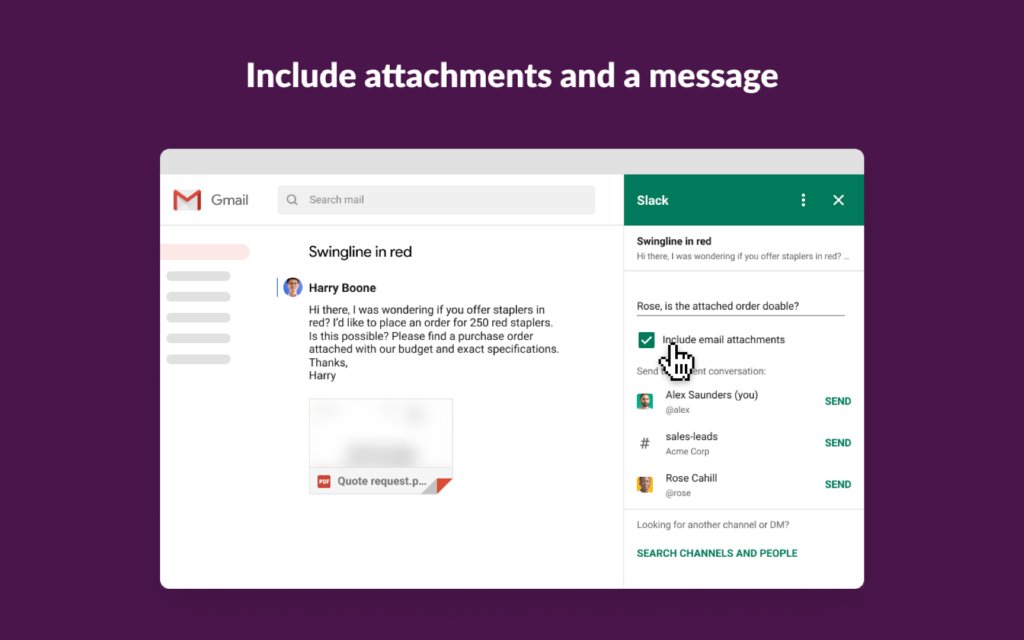 Slack for Gmail