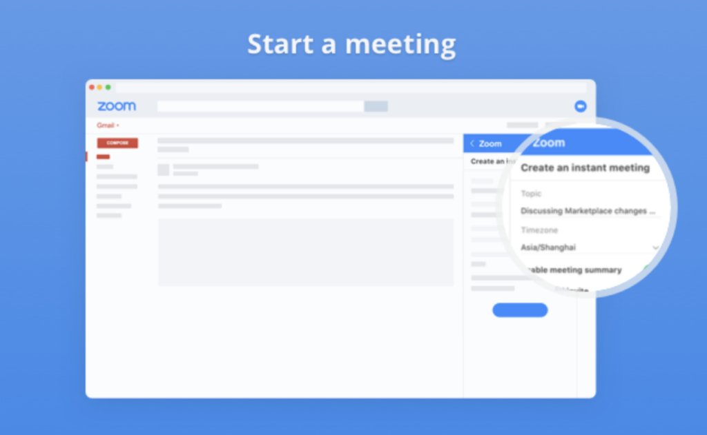 Zoom for Gmail