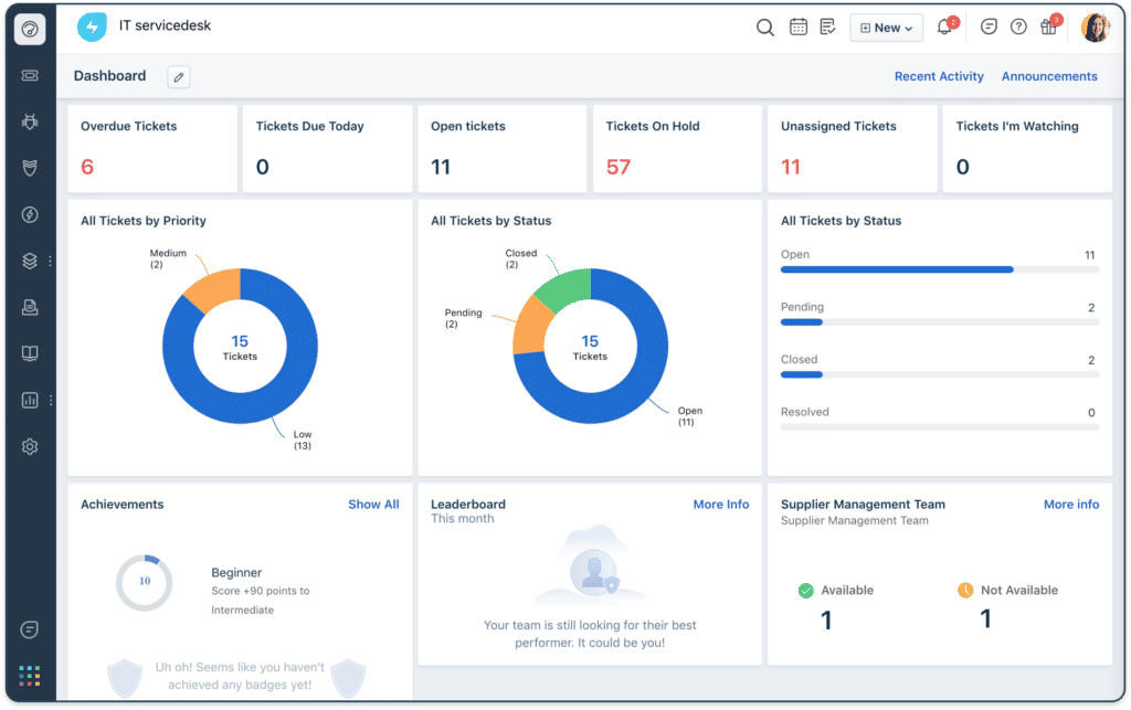 Freshservice Ticket Management 