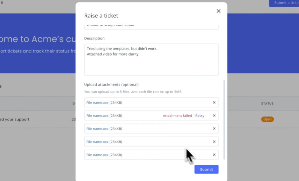 Enable both students and parents to submit their issues and track their resolution status—all from a dedicated customer portal.