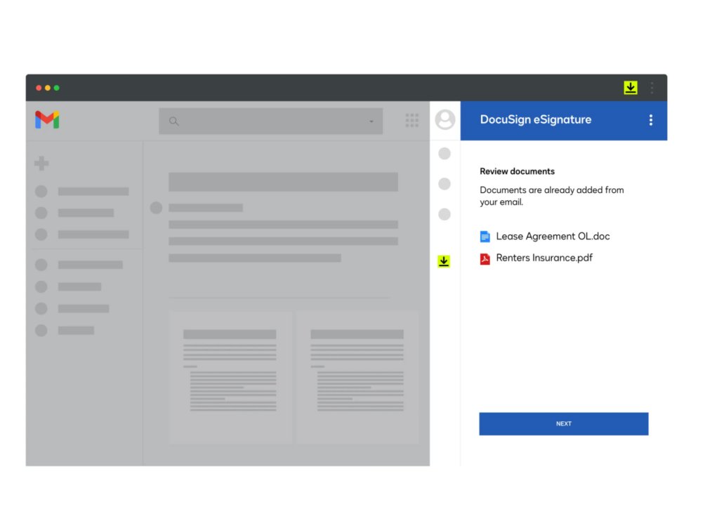 DocuSign for Gmail