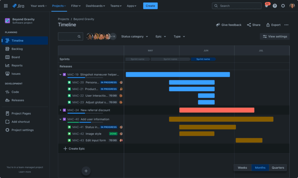 Jira Tracking