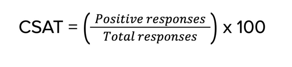 CSAT Formula