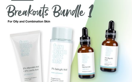 Skincare bundles based on customer concerns