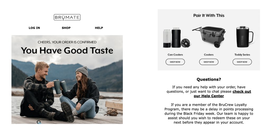 personalized product suggestions based on browsing history in Brümate