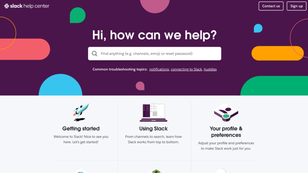 Slack’s FAQ page
