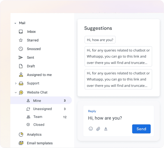 Respond faster with AI Suggestions