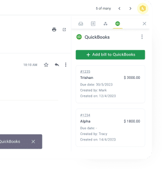 quickbook invoice