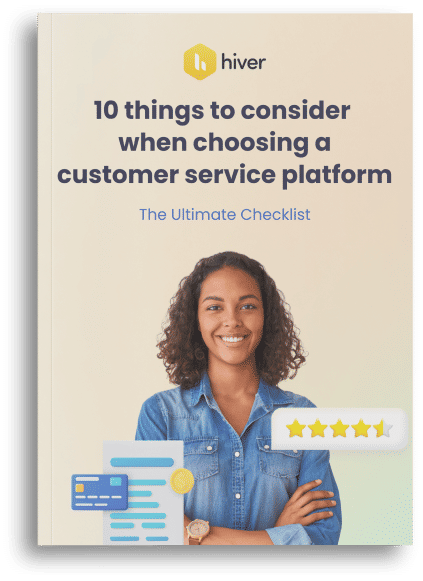 customer support