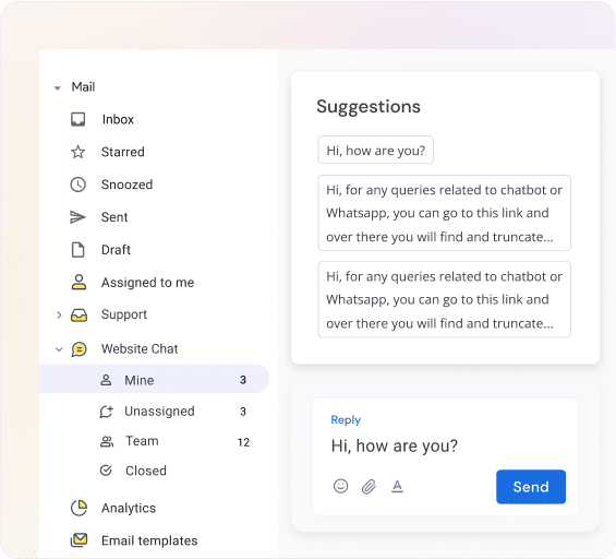 Respond faster with AI Suggestions