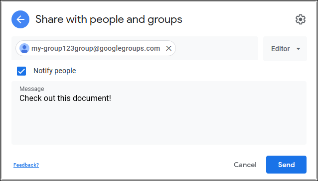 Hiver Google Groups FAQ: send files to Google Group members