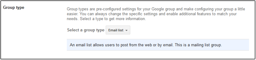 Google Groups - Use your Google Group as an email list