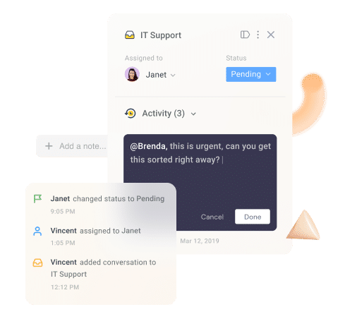 Assign, track, and collaborate on queries
