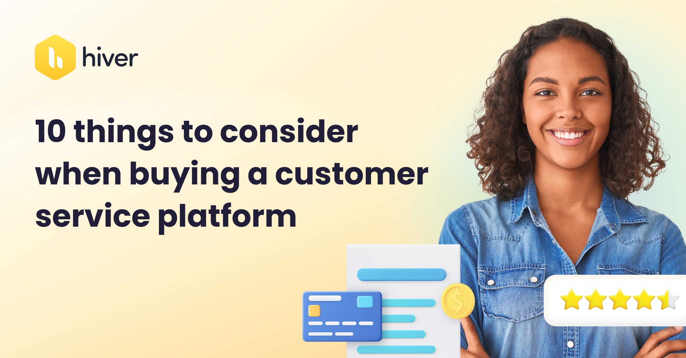 10 things to consider when choosing a customer service software